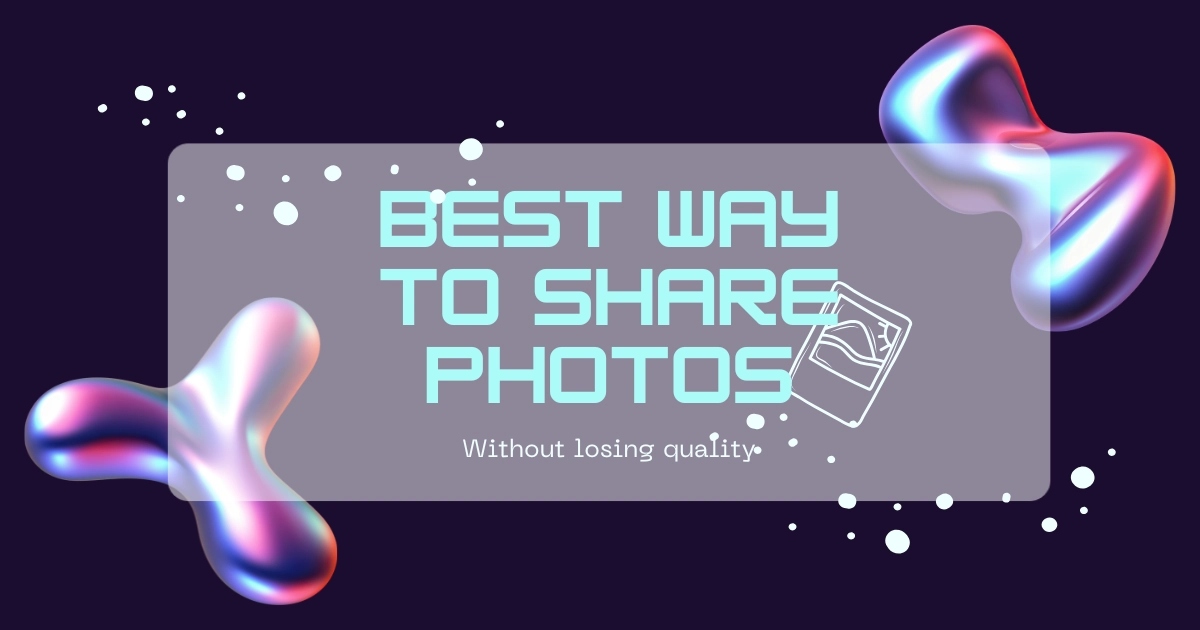 This is the best way to share photos in a group. I'm revealing the 5 best apps to share photos without losing quality.